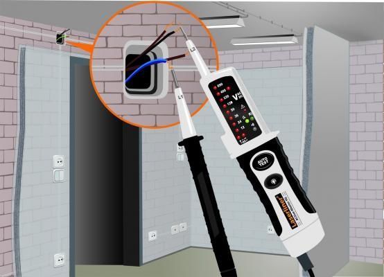 Тестер напруги LASERLINER AC-tiveMaster (083.021A) 42-083.021A фото
