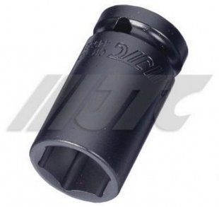 Головка ударная глубокая шестигранная 1/2 21 мм L 55 мм JTC 445521 45-445521 JTC фото