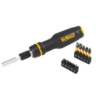 Викрутка - набір FULL FIT Telescoping, зі змінними бітами, 10 біт DeWALT DWHT68001-0 35-DWHT68001-0 фото