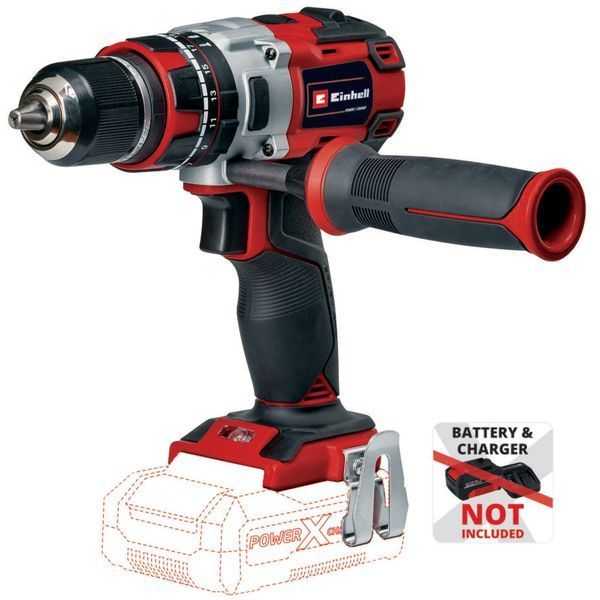 Ударный шуруповерт бесщеточный Einhell TE-CD 18 Li-i Brushless - Solo (4513860) 09-4513860 фото