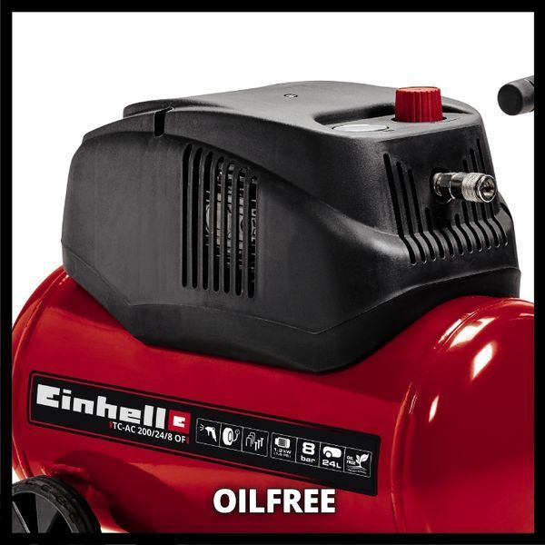 Компрессор воздушный Einhell TC-AC 200/24/8 OF 09-4020590 фото