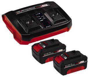 Аккумуляторы + зарядное устройство Einhell 18V 2x4,0Ah Twincharger Kit 09-4512112 фото