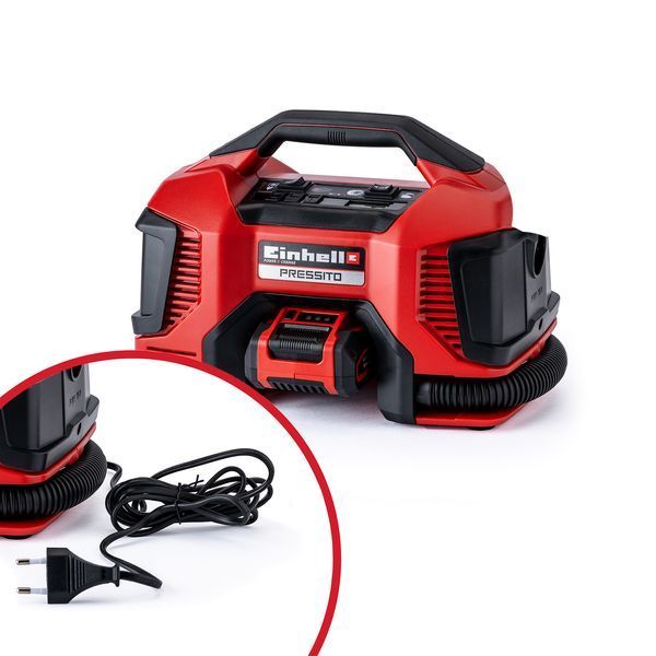 Компресор гібридний Einhell PRESSITO - Solo (4020460) 09-4020460 фото