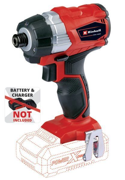 Шуруповерт ударный бесщеточный Einhell TE-CI 18 Li Brushless-solo (4510030) 09-4510030 фото