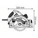 Ручная циркулярная пила Bosch GKS 65 GCE Professional 82-0601668900 фото 3