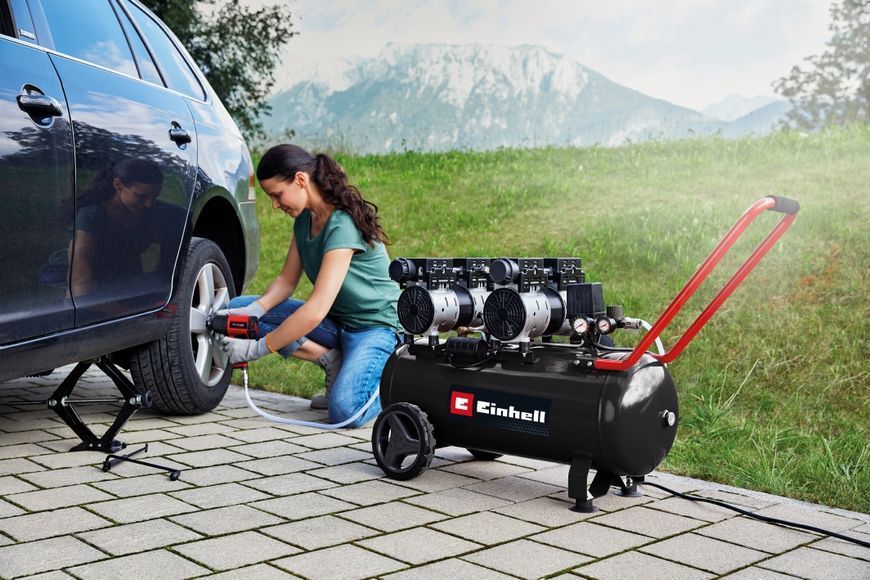 Компрессор воздушный Einhell TE-AC 270/50 Silent Plus 09-4020620 фото