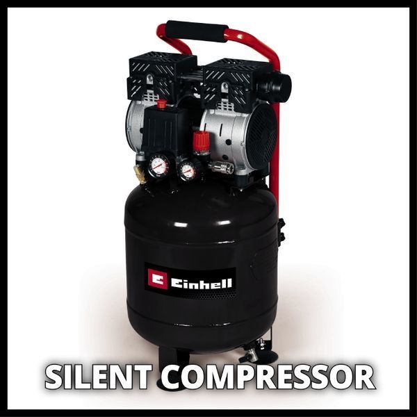 Компрессор воздушный Einhell TE-AC 135/24 Silent Plus 09-4020610 фото