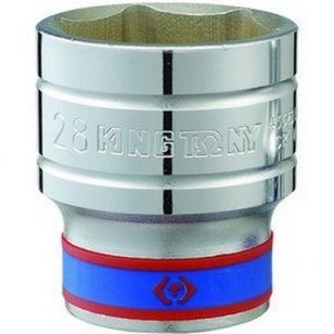 Головка 1/2" 29 мм 6гранн KING TONY (433529MR) 86-433529MR фото