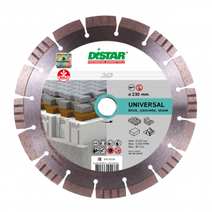диск алмазний 1A1RSS/C3-H (230x2,6/1,8x12x22,23-16) DISTAR Bestseller Universal (14315129017) 81-14315129017 фото