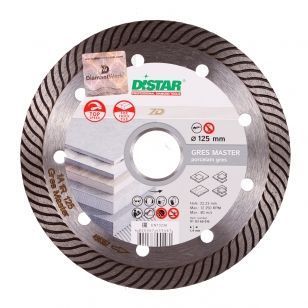 диск алмазний 1A1R (125x1,4x10x22,23) Distar Gres Master (11115160010) 81-11115160010 фото