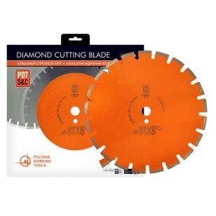 Алмазные отрезные диски 1A1RSS/C1 FIREBRICK/SANDSTONE (500х3,8х10х25,4) ПАИ (71410BFB) 83-71410BFB фото
