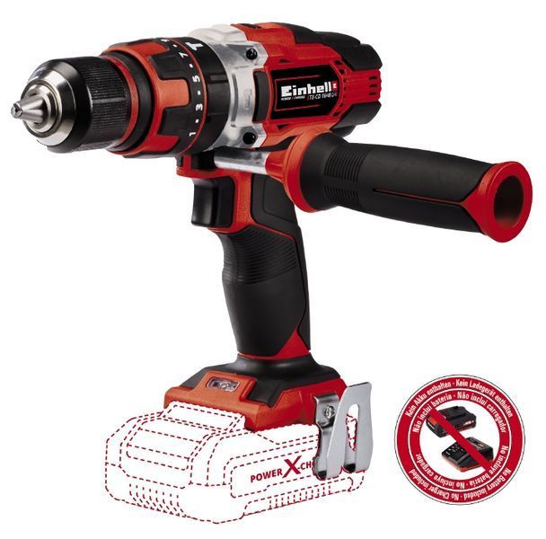 Ударный шуруповерт Einhell TE-CD 18/48 Li-i-Solo (4513926) 09-4513926 фото