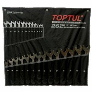 Набір ключів комбінованих 26 шт. 6-32 Super-Torque TOPTUL GPAW2601 27-GPAW2601 фото