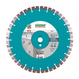 диск алмазний 1A1RSS/C3-H (350x3,5/2,5x15x25,4-24) DISTAR Technic Advanced (14320347025) 81-14320347025 фото
