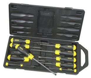 Набір відвёрток CUSHION GRIP 10шт STANLEY 2-65-005 35-2-65-005 фото