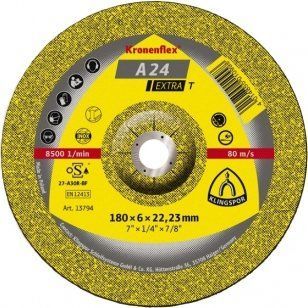 Зачистні круги (180х6х22, 23) Klingspor A 24 Extra T (13794) 03-13794 фото