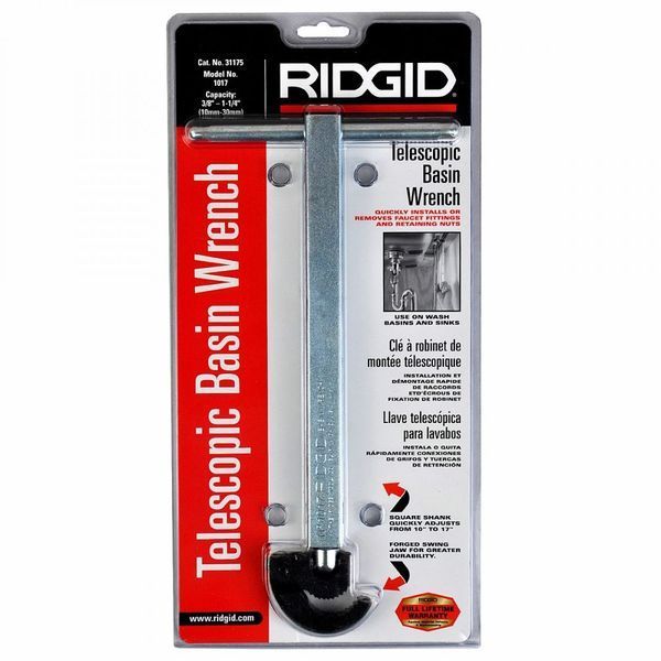 Ключ для раковин RIDGID 1017 12-31175 фото