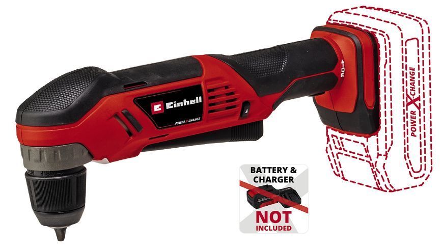 Дриль кутовий Einhell TE-AD 18 Li - Solo 09-4514290 фото
