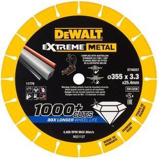 Диск алмазний DeWALT DT40257 35-DT40257 фото