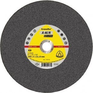 Отрезной круг (230х3х22,23) Klingspor A 46 N Supra (170710) 03-170710 фото