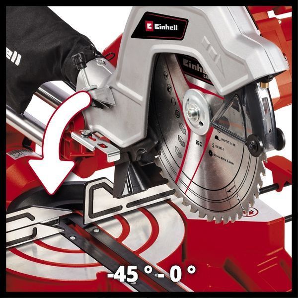 Пила торцевая Einhell TC-SM 254 09-4300385 фото