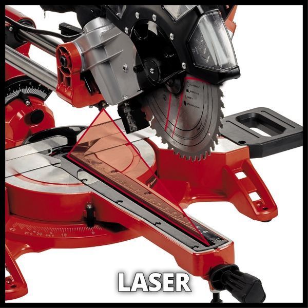 Пила торцевая Einhell TC-SM 2534/1 Dual 09-4300395 фото