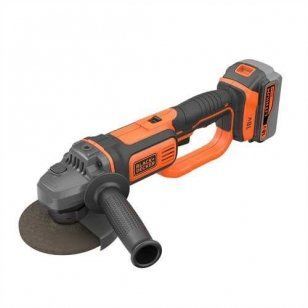 Аккумуляторная угловая шлифмашина BLACK+DECKER BCG720M1 35-BCG720M1 фото