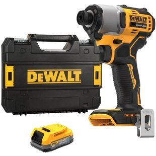 Шуруповерт ударный аккумуляторный бесщеточный DeWALT DCF840E1T 35-DCF840E1T фото