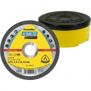 Відрізний круг (125х1,6х22,23) Klingspor A 946 TZ SPECIAL (339110) 03-339110 фото