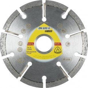 Алмазний відрізний диск (125х8х22, 23) Klingspor DN 600 U Supra (330662) 03-330662 фото