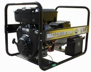 Сварочный бензиновый генератор AGT WAGT 220/5 DC BSBE (Briggs&Stratton) трехфазный 19-WAGT 220/5 DC BSBE R16 фото