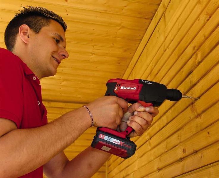 Перфоратор Einhell TE-HD 18 Li Solo (4513812) 09-4513812 фото