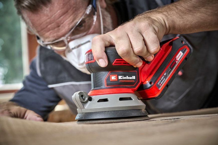 Шліфмашина ексцентрикова Einhell Professional TP-RS 18/32 Li BL - Solo 09-4462020 фото