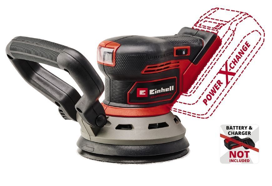 Шліфмашина ексцентрикова Einhell Professional TP-RS 18/32 Li BL - Solo 09-4462020 фото