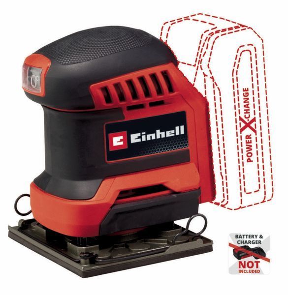 Шлифмашина вибрационная Einhell TE-OS 18/113 Li - Solo 09-4460731 фото