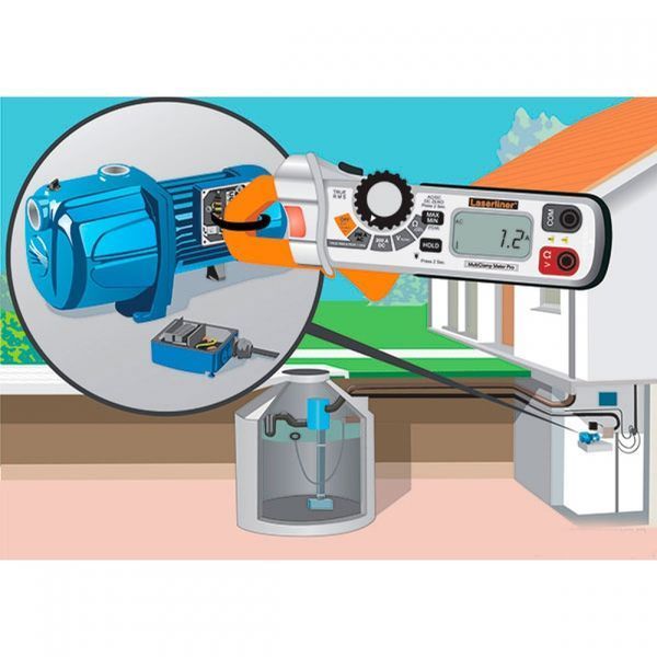 Токоизмерительные клещи LASERLINER MultiClamp-Meter Pro (083.040A) 42-083.040A фото