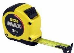 Рулетка вимірювальна STANLEY MAX 3мх19мм 35-0-33-918 фото