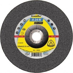 Зачистной круг (125х6х22,23) Klingspor A 24 N Supra (2922) 03-2922 фото