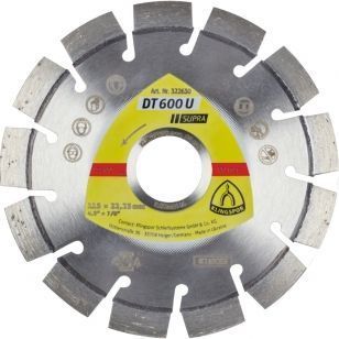 Алмазный отрезной диск (115х2,4х22,23) Klingspor DT 600 U Supra (322630) 03-322630 фото