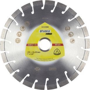 Алмазный отрезной диск (180х2,6х22,23) Klingspor DT 600 U Supra (322633) 03-322633 фото