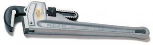 Ключ трубный прямой алюминиевый RIDGID №10 для труб до 1 1/2 12-31090 фото
