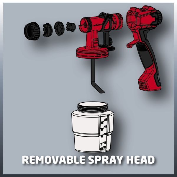 Краскопульт електричний Einhell TC-SY 600 S (4260015) 09-4260015 фото